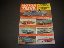 Rivista Motor Trend ottobre