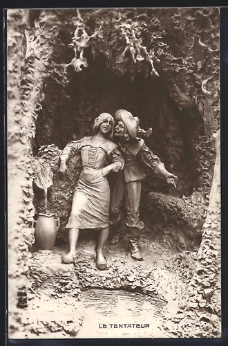 Cartolina artistica domenico - cartolina,