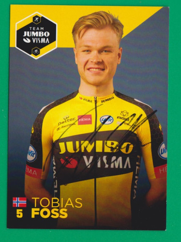 Cyclisme carte cycliste tobias - carte,