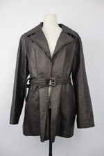 FENDI ROMA CAPPOTTO TRENCH DONNA TG. 44 RAINCOAT WOMAN ITALY CASUAL PELLE
