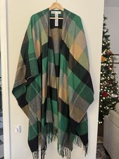 Poncho Zara in misto lana con