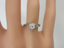 Antico Vintage 14k Bianco Oro