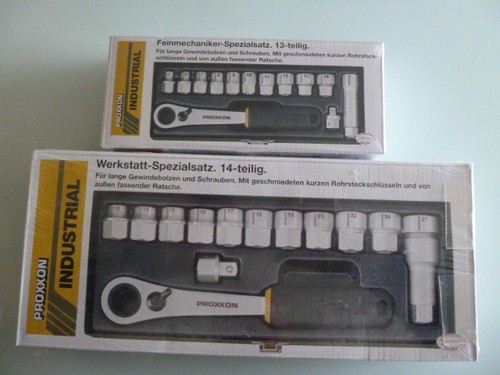 Proxxon set 23604 - set, cricchetto