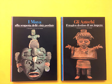 Le civiltà precolombiane.I Maya/Gli Aztechi-Electa Gallimard/CDE 1993-Cofanetto
