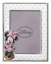 CORNICE PORTAFOTO BIMBA ARGENTO DISNEY ROSA MINNIE VALENTI & CO B 1408 13X18 