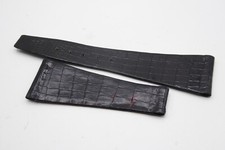 Omega vintage croco leather