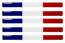 Bandiere Francia adesivi 3D