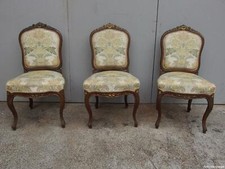 N.3 SEDIE IN NOCE EPOCA FINE 800