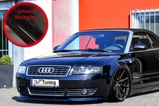 Spoiler Spada Spoiler Anteriore in ABS per AUDI A4 8H B6 Cabrio Nero Lucido