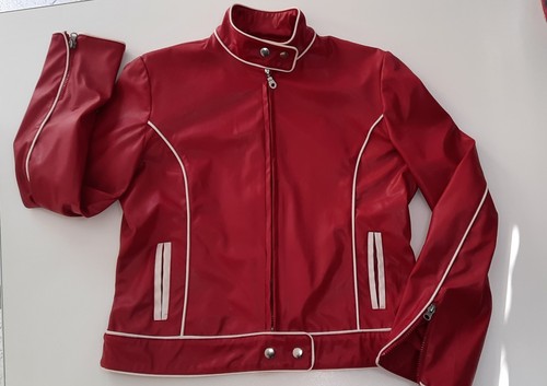 Giubbino donna biker - biker, rosso