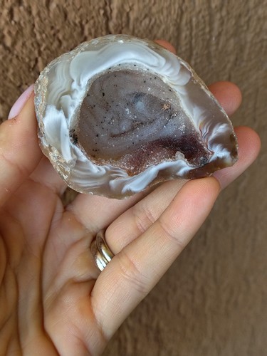 Minerali geode di agata - **,