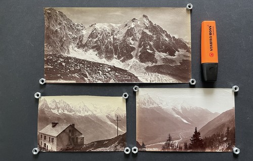 Photo montagne ancienne 1880 - photo,