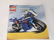 Lego Creator 6747 solo manuale NO MATTONCINI