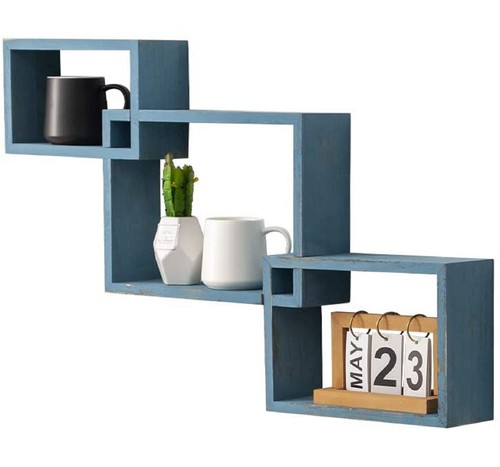 Set mensole cubo galleggianti