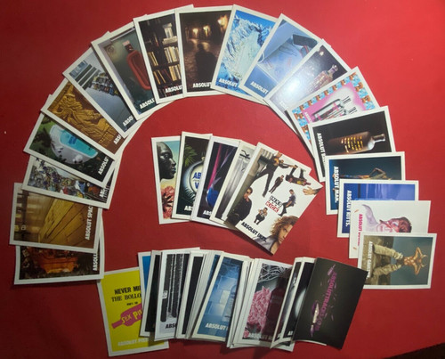Lotto cartoline absolut - 53,