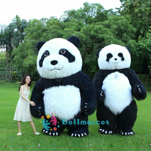 Costume mascotte panda