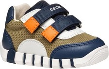Geox Iupido scarpe bambini primi passi sneakers con fondo flessibile doppio s...