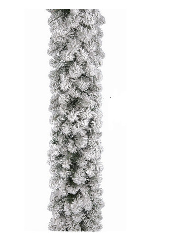 Festone needle innevato - festone, cm.270