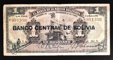 Banconota boliviana 1911