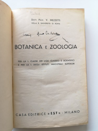 Botanica zoologia - botanica, e