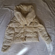 Piumino bianco in piume d'oca