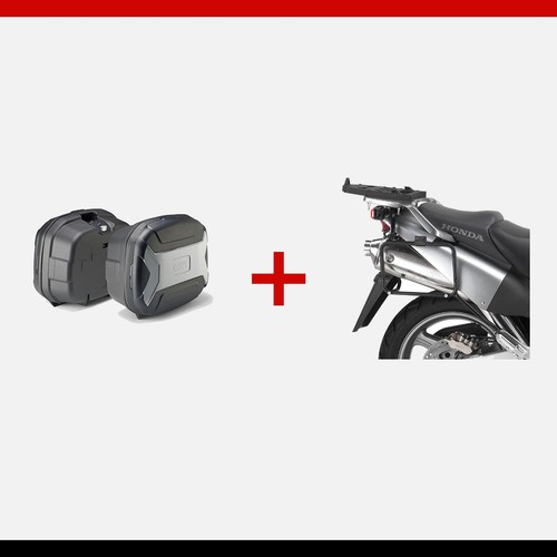 Kit givi trk35bnpack2 valigie - kit,