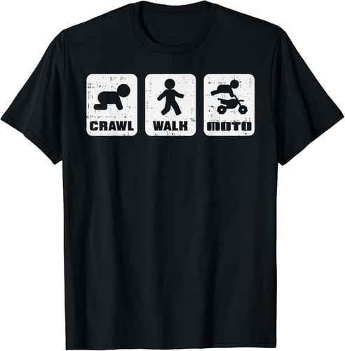 Crawl walk moto - crawl, funny