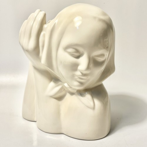 Vaso testa ragazza - testa,