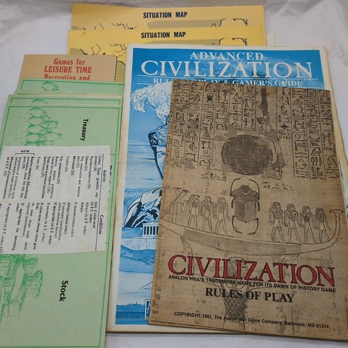 Avalon hill civilization - (10+),
