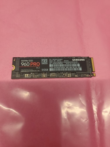 Samsung 960 pro - pro, 512gb