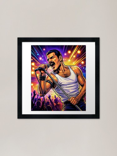 Poster freddie mercury fumetto - poster,