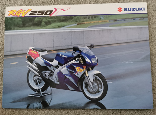 Suzuki rgv250r brochure - suzuki,