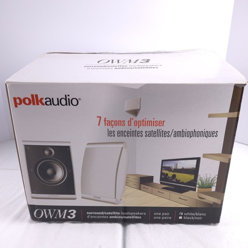Polk audio owm3 altoparlanti - audio,