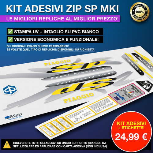 Kit adesivi zip mk1 - adesivi,