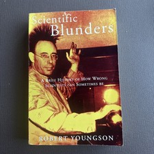 Scientific Blunders: A Brief