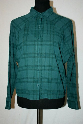 Camicia zara basic verde - zara, su