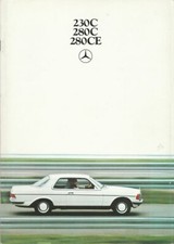 BROCHURE MERCEDES 230C, 280C, 280CE - 05/1979 - Italian