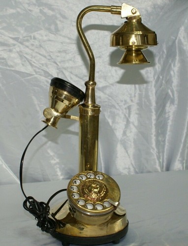 Telefono antico ottone - antico,