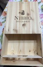 CASSA DI VINO NIBBIO DELLA SALA VUOTA ORIGINALE 3x750ml