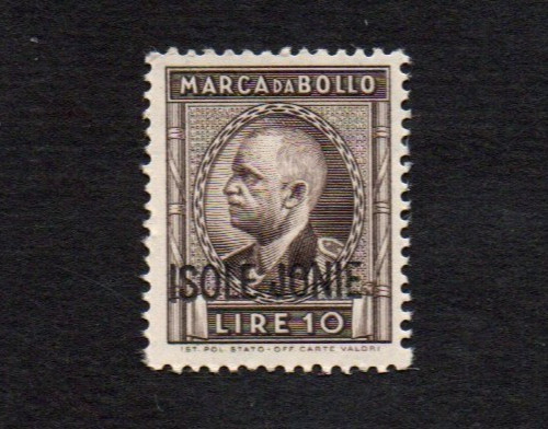 Occupazione isole jonie lire - occupazione,