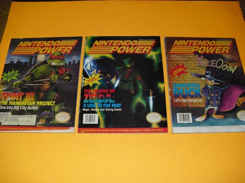 Nintendo power magazine lot - power,