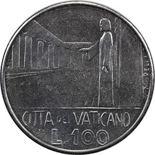 Città del Vaticano - 100 Lire