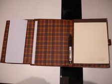 QUADERNO THE BRIDGE LEATHER A5 -CUSTODIA DA SCRITTURA - FILO FAX -NUOVO