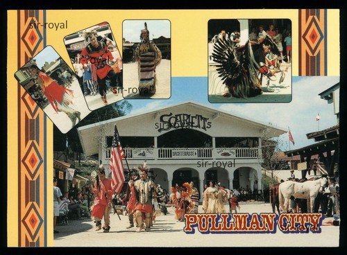 Cartolina pullman city - pullman,