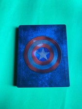 Film BLU RAY CAPTAIN AMERICA MARVEL TRILOGIA - STEELBOOK