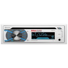 Boss Audio MR508UABW stereo marino con AM/FM/CD/BT/USB MFG# MR508UABW