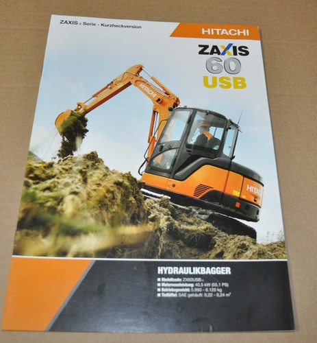 Hitachi zaxis 60usb - zaxis, escavatore