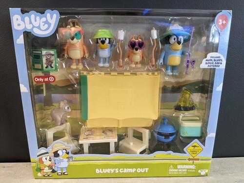 Bluey camp out set - bluey's,