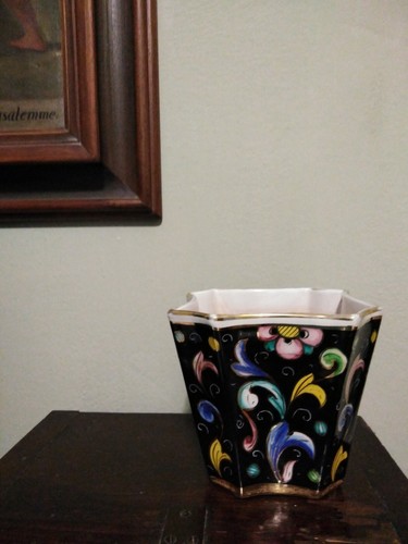 Deruta bed ceramic vase - ceramic,, 1950