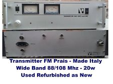 Trasmettitore Broadcast FM Prais 20 watt -   FM Transmitter Broadcast 88-108 Mhz